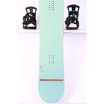 157 snowboard NITRO TEAM, Turquoise, CAMBER, Verzenden, Gebruikt, Board