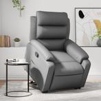 vidaXL Fauteuil inclinable Gris Similicuir, Verzenden, Neuf