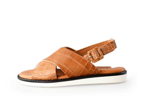 Sandalen in maat 38 Bruin | 5% extra korting, Kleding | Dames, Schoenen, Bruin, Zo goed als nieuw, Sandalen of Muiltjes, Verzenden