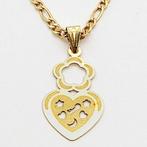 Ketting met hanger - 18 karaat Geel goud, Handtassen en Accessoires
