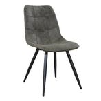 Stoelen | PEAK | Microvezel/Metaal | Olive | Zwarte Poten |, Verzenden, Nieuw in verpakking