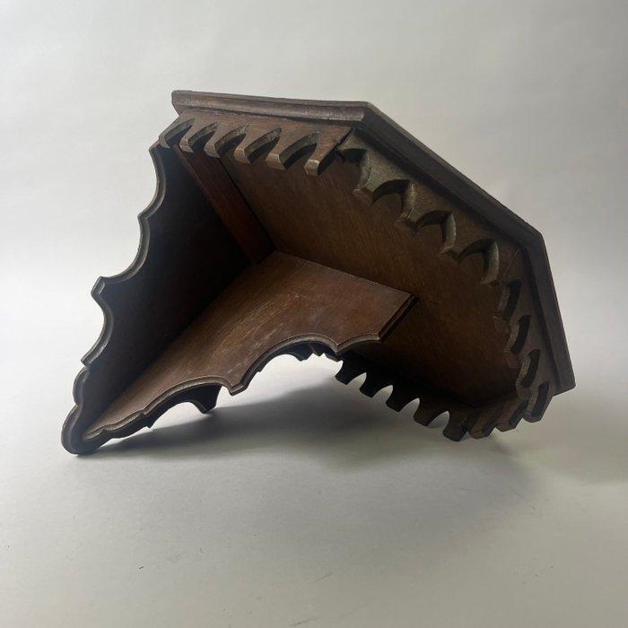 Wandtafel - NeoGotische grote wandconsole - Eik, Antiek en Kunst, Antiek | Overige Antiek