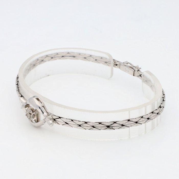 Armband - 14 karaat Witgoud Diamant (Natuurlijk), Bijoux, Sacs & Beauté, Bracelets