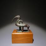 Égypte ancienne Bronze Ibis le dieu Thot. 7 cm de haut.