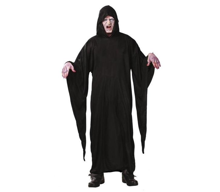 Cape Gewaad Zwart 1,65m, Kleding | Heren, Carnavalskleding en Feestkleding, Nieuw, Verzenden