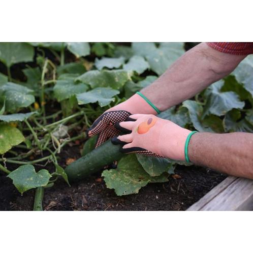 Tuinhandschoen blossom, maat 8 apricot, met noppen - kerbl, Tuin en Terras, Werkkleding, Nieuw