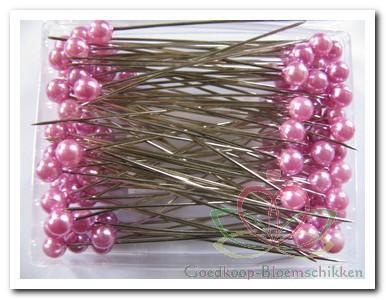 614  parelspeld 8 mm dv - doosje 100 st 231 zeegroen 614, Huis en Inrichting, Woonaccessoires | Kunstplanten en Kunstbloemen, Nieuw