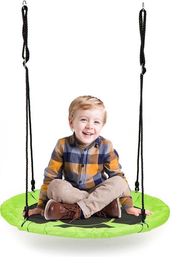 2dekans | Nestschommel Buitenspeelgoed 100 cm groen -, Kinderen en Baby's, Speelgoed | Overig, Ophalen of Verzenden