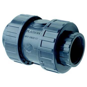 Plasson PVC Terugslagklep 110mm EPDM Afdichting Veerbelast, Bricolage & Construction, Électricité & Câbles, Enlèvement ou Envoi