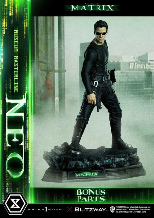 Matrix Museum Masterline Statue 1/3 Neo Bonus Version 71 cm, Verzamelen, Film en Tv, Ophalen of Verzenden