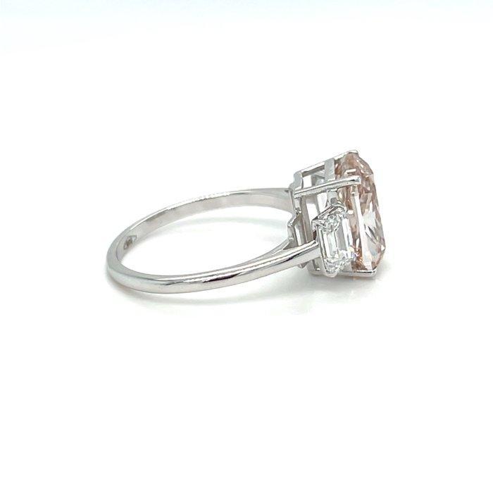 Bague - 14 carats Or blanc - 5.02ct. tw. Rose Diamant, Bijoux, Sacs & Beauté, Bagues