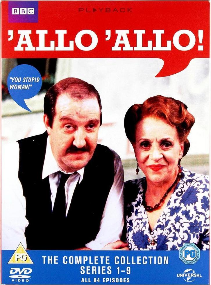 Allo Allo complete series 1 - 9             Gratis verzenden, Cd's en Dvd's, Dvd's | Tv en Series, Zo goed als nieuw, Boxset, Komedie