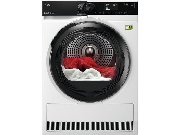 AEG TR868B4B - Warmtepompwasdroger - AbsoluteCare 8 kg -, Huis en Inrichting, Woonaccessoires | Overige, Zo goed als nieuw, Verzenden
