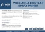 Wixx Aqua Houtlak Spray Primer Mengkleur 1L, Doe-het-zelf en Bouw, Verzenden, Nieuw