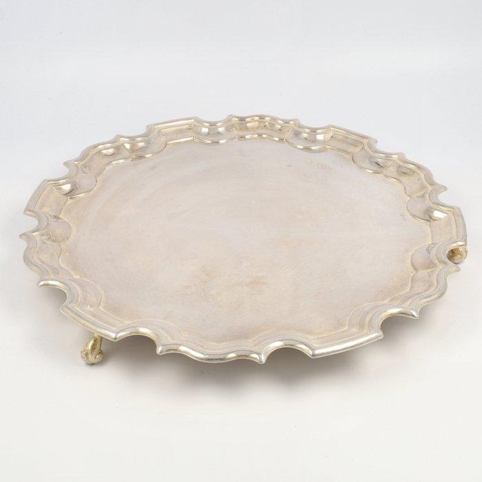 Carrs of Sheffield Ltd (reg 1977) - Cabaret - Plateau plat, Antiek en Kunst, Antiek | Zilver en Goud