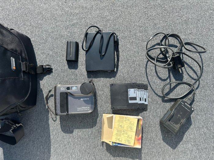 Sony Mavica MVC-FD73 – Complete Vintage Set Digitale camera, TV, Hi-fi & Vidéo, Appareils photo numériques