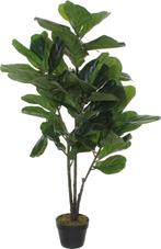 Tweedekans | Mica Decorations Ficus Lyrata Kunstplant - H120, Huis en Inrichting, Kamerplanten, Ophalen of Verzenden