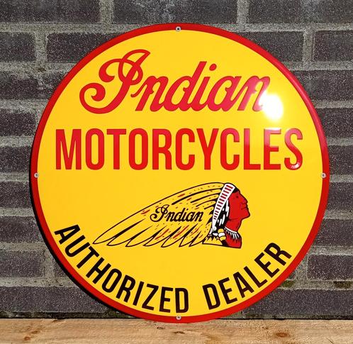 Indian motocycle authorized dealer, Verzamelen, Merken en Reclamevoorwerpen, Verzenden