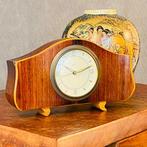 Horloge de bureau - Art déco Bois, Art déco de lAllemagne, Antiek en Kunst