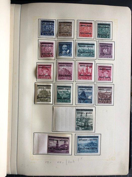 Bohemen en Moravië en Generalgouvernement 1939/1945 - 2, Postzegels en Munten, Postzegels | Europa | Duitsland