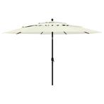 Parasol met Aluminium Paal | Retour Deal | Zomerklaar!, Tuin en Terras, Verzenden, Nieuw, 3 tot 4 meter, Stokparasol