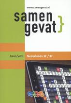 Samengevat - Nederlands Havo;vwo 3F;4F 9789006079999, Livres, Livres scolaires, J. Nassau, Verzenden