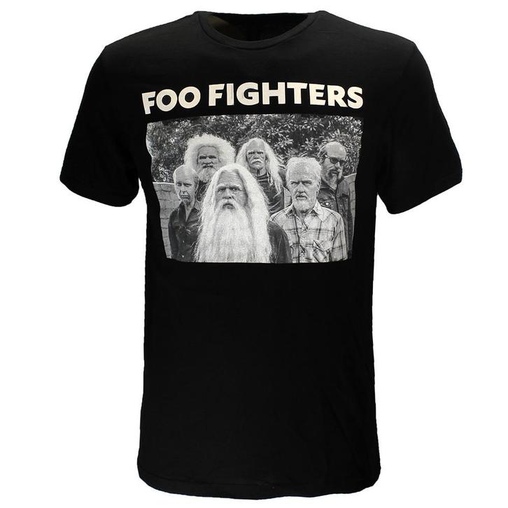 Foo Fighters Old Band Photo T-Shirt - Officiële Merchandise, Kleding | Heren, T-shirts