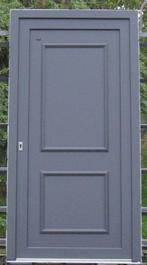 pvc voordeur , buitendeur , deur 110 x 215 antraciet, Doe-het-zelf en Bouw, 100 tot 120 cm, Kunststof, 215 cm of meer, Nieuw