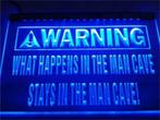 Mancave neon bord lamp LED cafe verlichting reclame lichtbak, Huis en Inrichting, Verzenden, Nieuw
