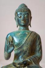 sculptuur, Bronze sculpture of Buddha Vitarka Mudra -