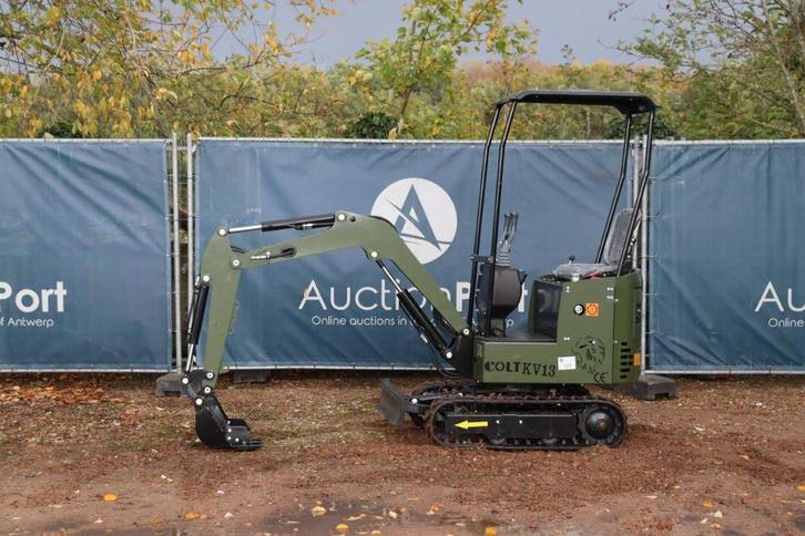 Veiling: Minigraver Colt KV13 Diesel 12pk Nieuw, Zakelijke goederen, Machines en Bouw | Kranen en Graafmachines, Ophalen