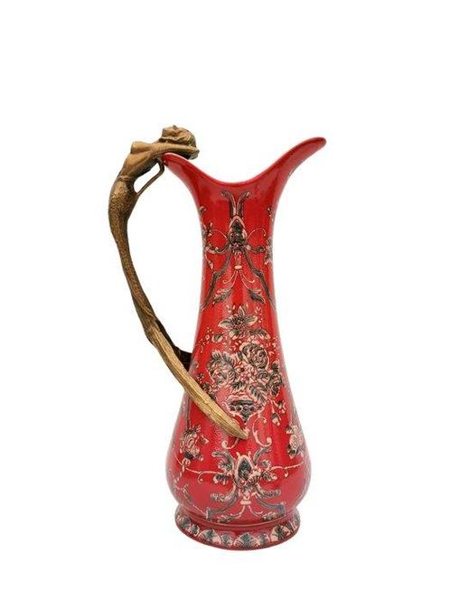 Karaf - Brons, Porselein, Antiek en Kunst, Kunst | Designobjecten