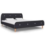 vidaXL Bedframe stof donkergrijs 160x200 cm, Huis en Inrichting, Slaapkamer | Bedden, Verzenden, Nieuw