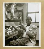 Ted Streshinsky - Louis Armstrong en coulisses, California.