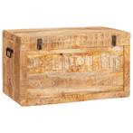 vidaXL Opslagdoos met opslag met slot Bruin 70 x 35 x 40 cm, Huis en Inrichting, Kasten | Overige, Verzenden, Nieuw