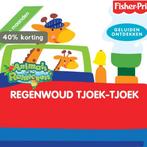 Regenwoud Tjoek- Tjoek Karton boekje / Fisher price J. Elist, Boeken, Verzenden, Gelezen, J. Elist