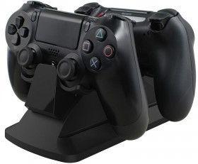 Calibur11 PS4 Dual Controller Charging Station-Zwart, Games en Spelcomputers, Spelcomputers | Sony Consoles | Accessoires, Ophalen of Verzenden