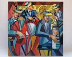 Elena Khmeleva (1966) - Blues Jazz. Large. Œuvre originale,