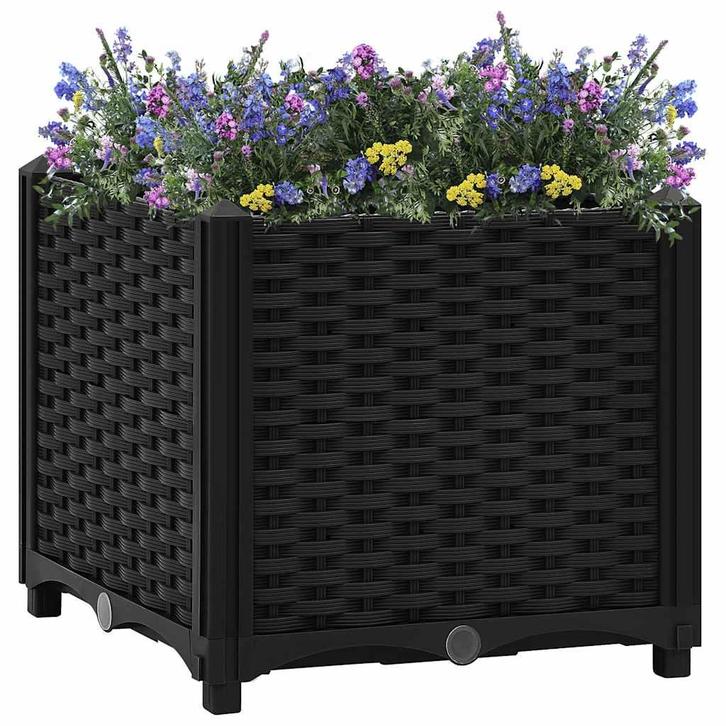 vidaXL Verhoogd bed 40x40x38 cm polypropyleen, Tuin en Terras, Bloempotten, Nieuw, Verzenden