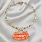 Zonder minimumprijs - Armband Zilver Koraal - 33.3mm, Nieuw