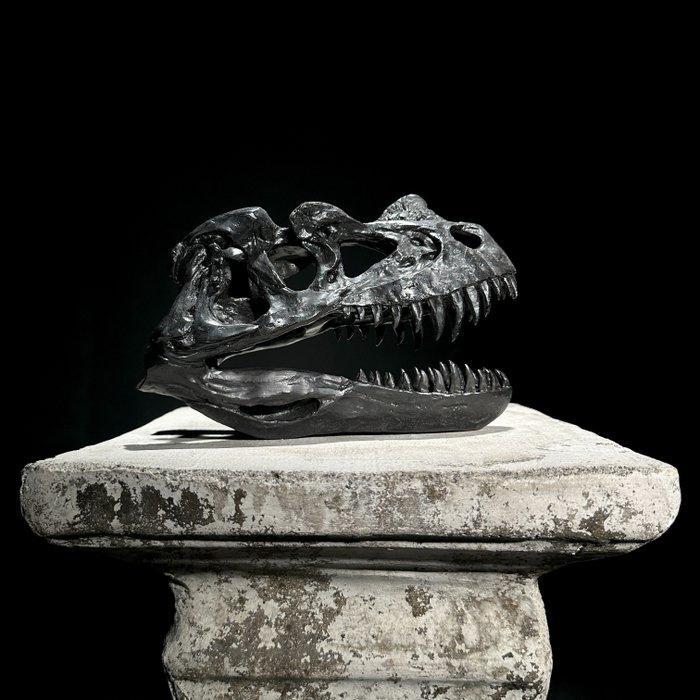 sculptuur, NO RESERVE PRICE - A Replica of Dinosaur Skull -, Verzamelen, Mineralen en Fossielen