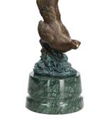 sculptuur, Peacock - 51 cm - Brons, Antiek en Kunst