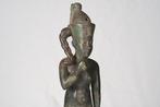 Oud-Egyptisch Bronzen beeld Horus als kind, 20 cm - Spaanse