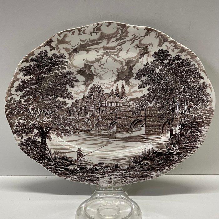 Crown Ducal England - Tafelservies (5) - Bridge Scenes, Antiek en Kunst, Antiek | Meubels | Tafels