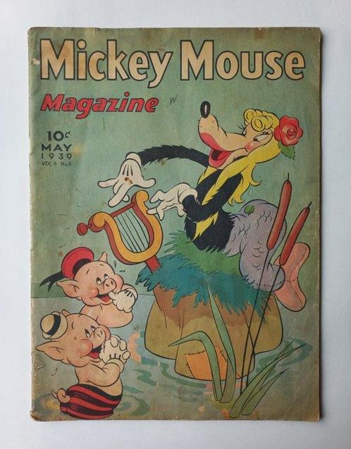 Mickey Mouse Magazine (Vol. 4) #8 - Golden Age - 1 Comic -, Boeken, Strips | Comics