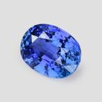 1 pcs Blauw Saffier - 2.10 ct - Gemological Institute of, Nieuw