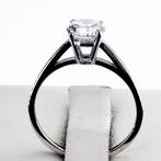 Zonder minimumprijs - Verlovingsring - 14 karaat Witgoud -