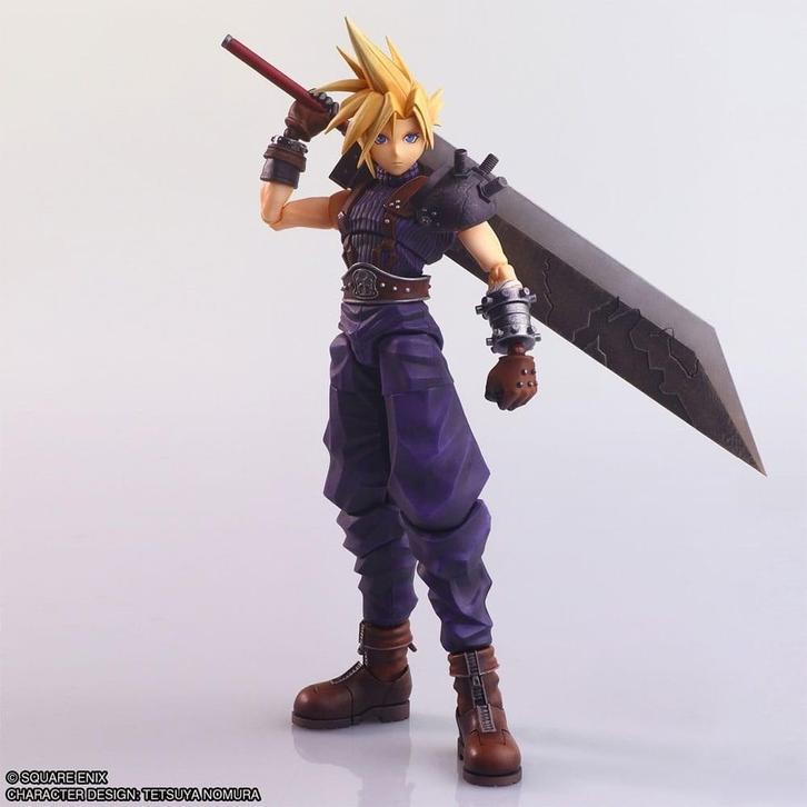 Final Fantasy VII Structure Arts Plastic Model Kit Cloud Str, Verzamelen, Film en Tv, Ophalen of Verzenden