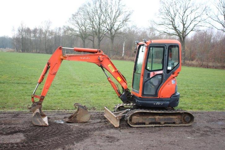 Veiling: Minigraver Kubota U25-3 Diesel, Articles professionnels, Machines & Construction | Grues & Excavatrices, Enlèvement