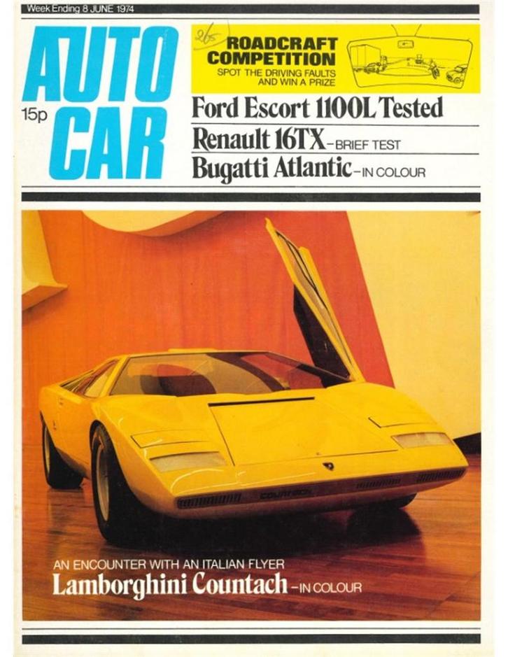 1974 AUTOCAR MAGAZINE 4051 ENGELS, Boeken, Auto's | Folders en Tijdschriften, Ophalen of Verzenden